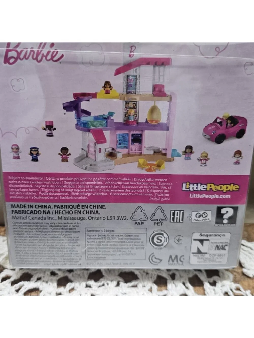New Barbie - Little People Swimming Figure 2 Pack - Fisher-Price  2022